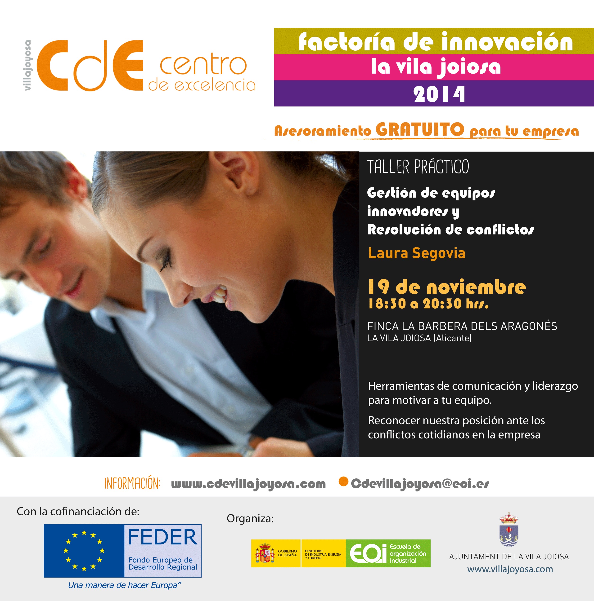 Taller práctico: Gestión de equipos innovadores y resolución de conflictos