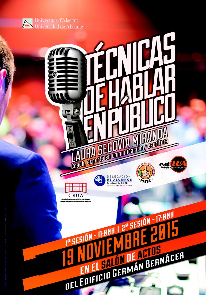 Charla Taller sobre "Técnicas de hablar en público"